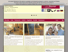 Tablet Screenshot of murrerhof.de